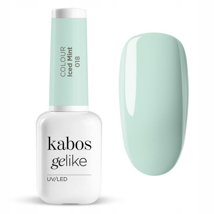Vernis à ongle - Kabos Gelike 018 Iced Mint - Hybride doux - Brillance intense - 8 ml