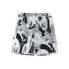 Casual Breathable Sports Shorts Men Shorts Black White AKSR123-1