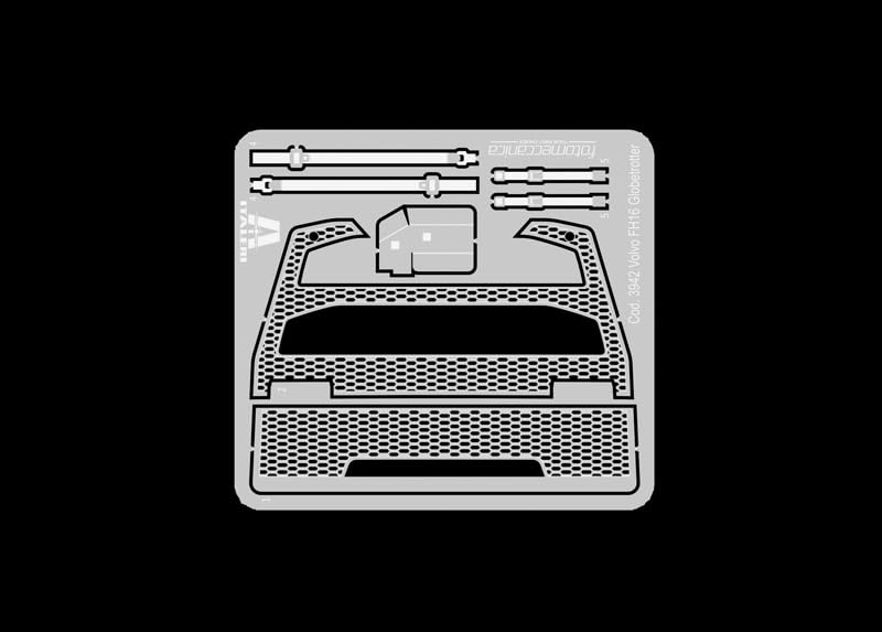 Место Italeri Volvo FH4 Средняя кабина Пластиковая модель IT3942 1/24 Globe-Trotter