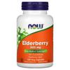 Now Foods Elderberry, 500 Mg, 120 Veggie Capsules