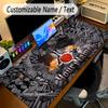 Large Mouse PadDeath Note Custom Name Text Personalized Desk Mat Non Slip Gaming Pad