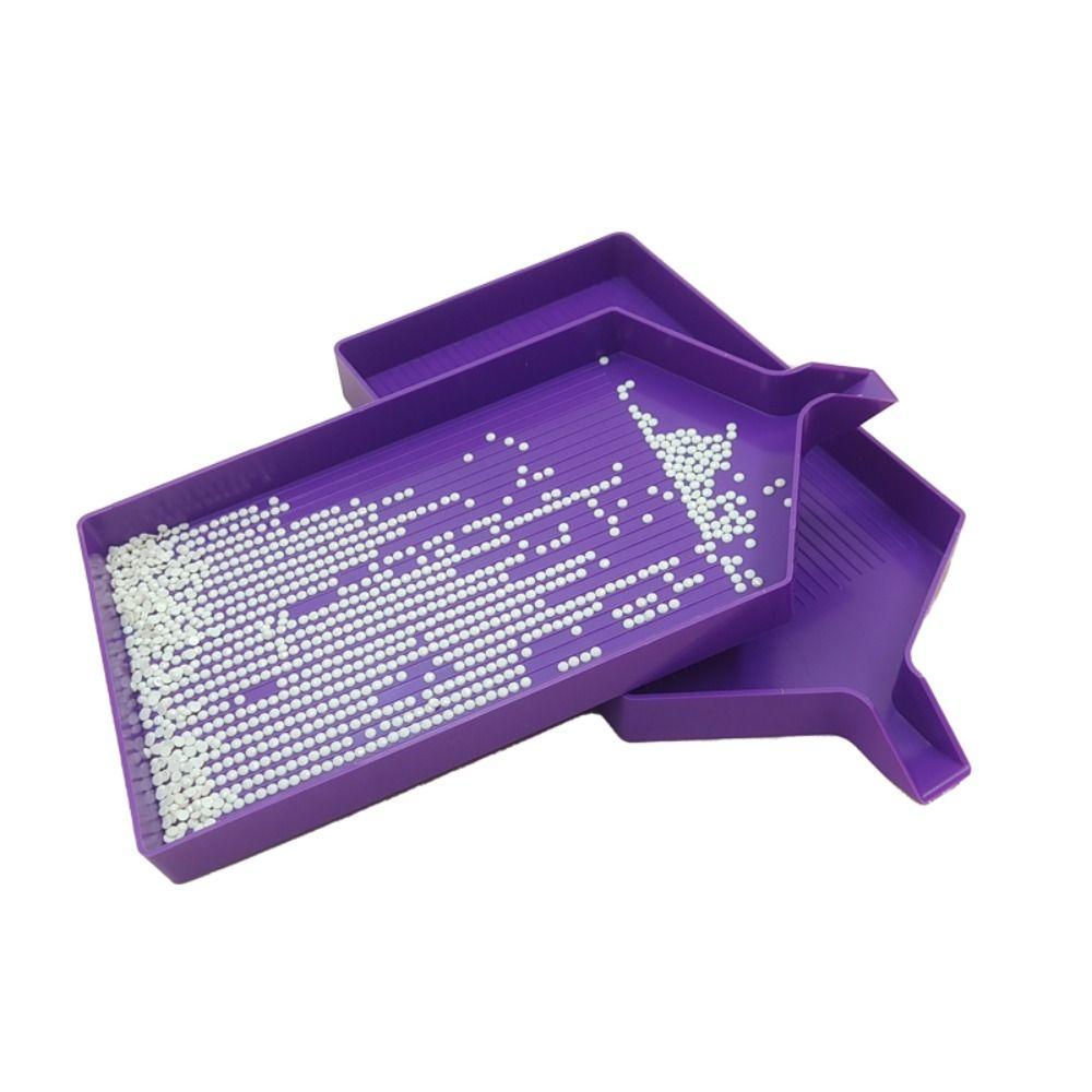 1 пара наборов лотков для алмазной живописи большой емкости, аксессуары для инструментов для алмазной живописи