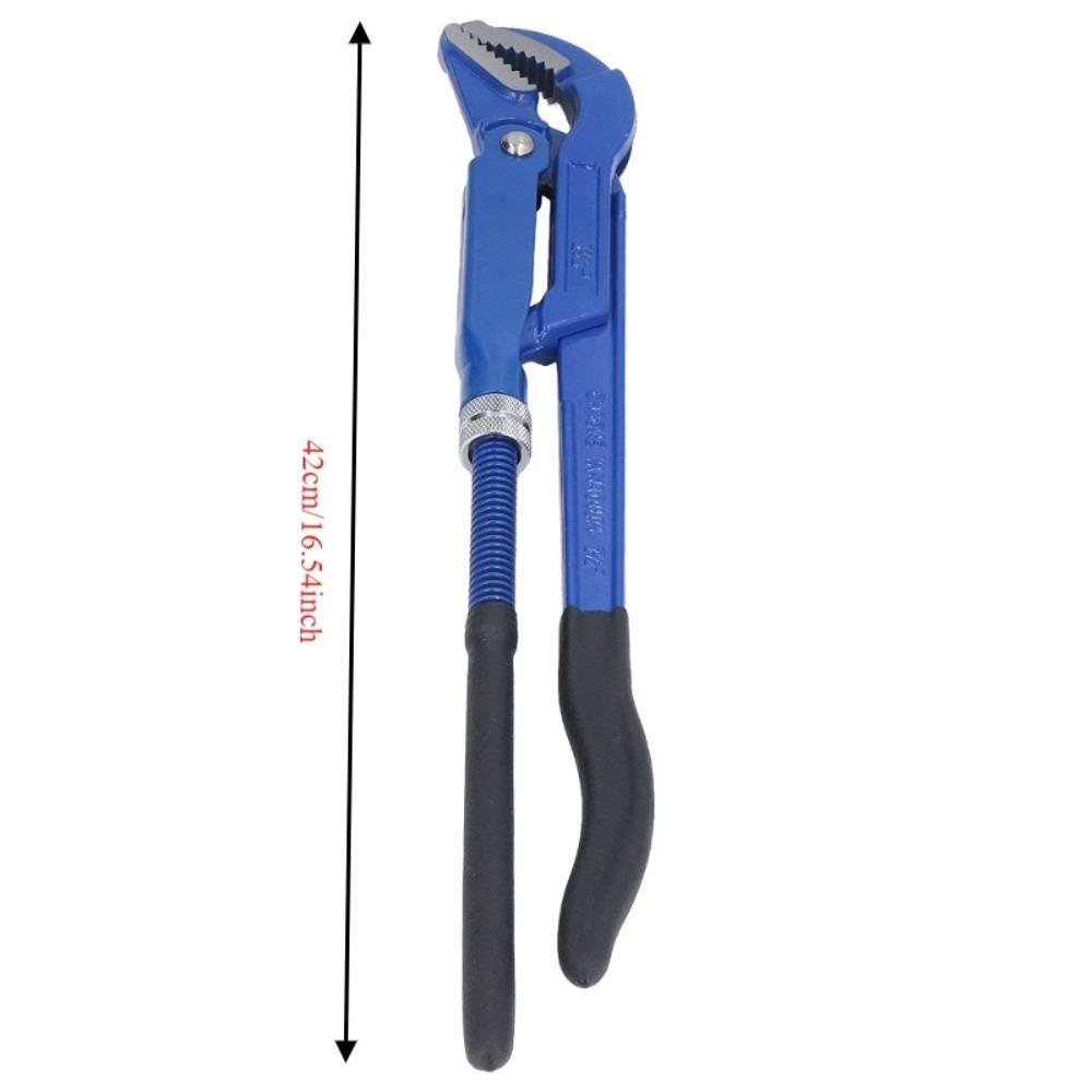45° Bent Nose Universal Metric Wrench 0‑70mm Opening High Carbon Steel Wrench Bathroom Plumbing