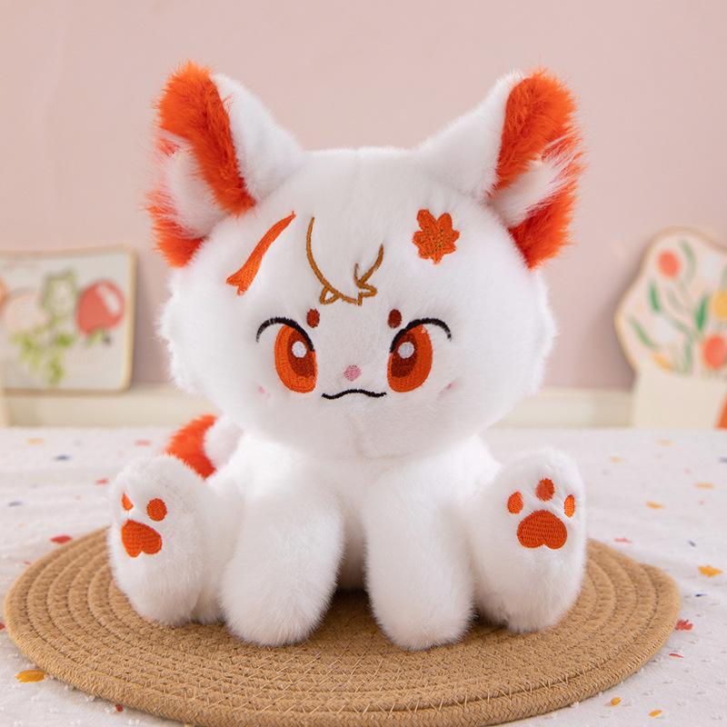 Игровые аксессуарыКукла кошка Манье восьмидюймовая кошка плюшевая игрушка игровая кукла аниме подушка милая кукла
