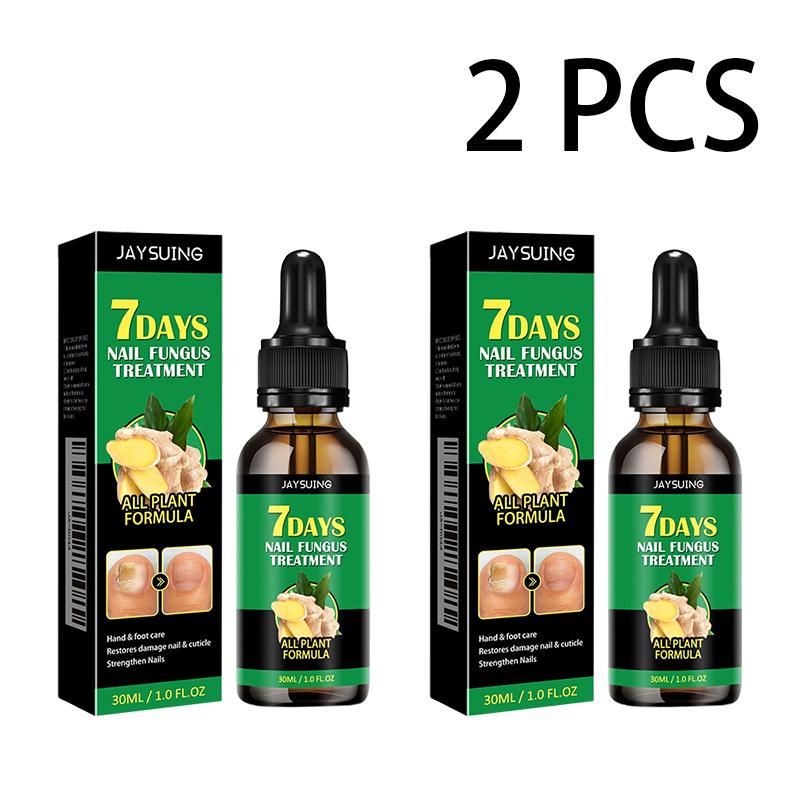 Jaysuing 7 Day Nail Care, Ginger Nail Care, Многоцелевое восстановление ногтей, Сыворотка для укрепления ногтей Масло