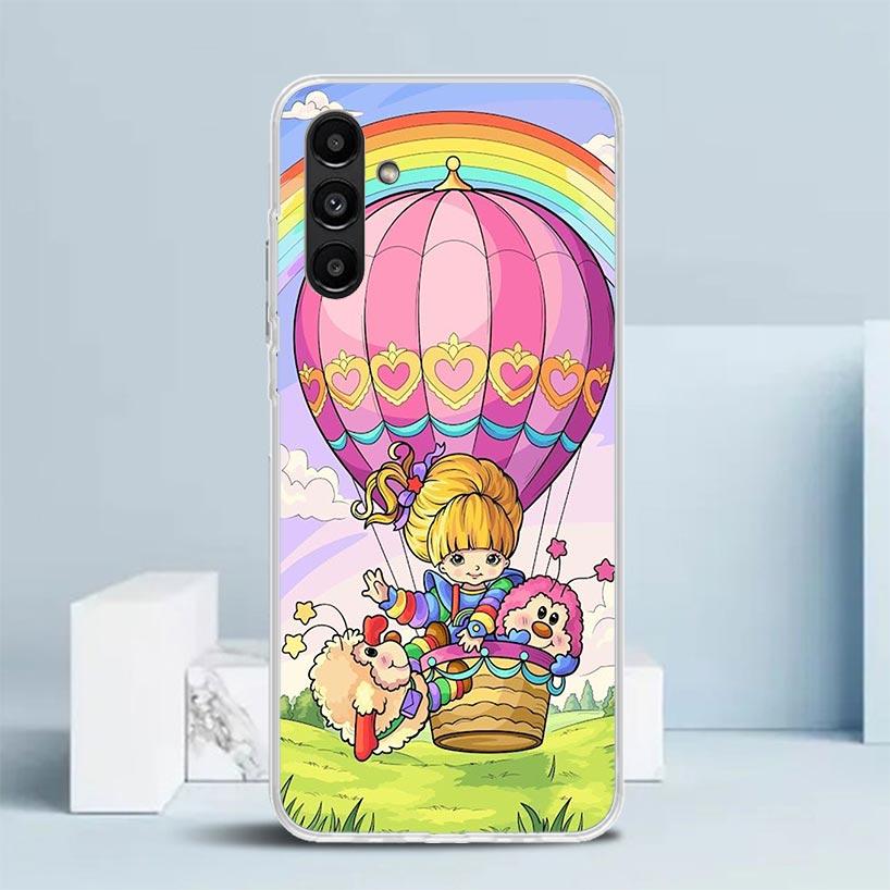 R-Rainbow Cute Brite Cover for Samsung Galaxy A17 A37 A57 A16 A26 A36 A56 A15 A14 A55 Phone Case A13 A53 A25 A35 A24 A34 A23 A33