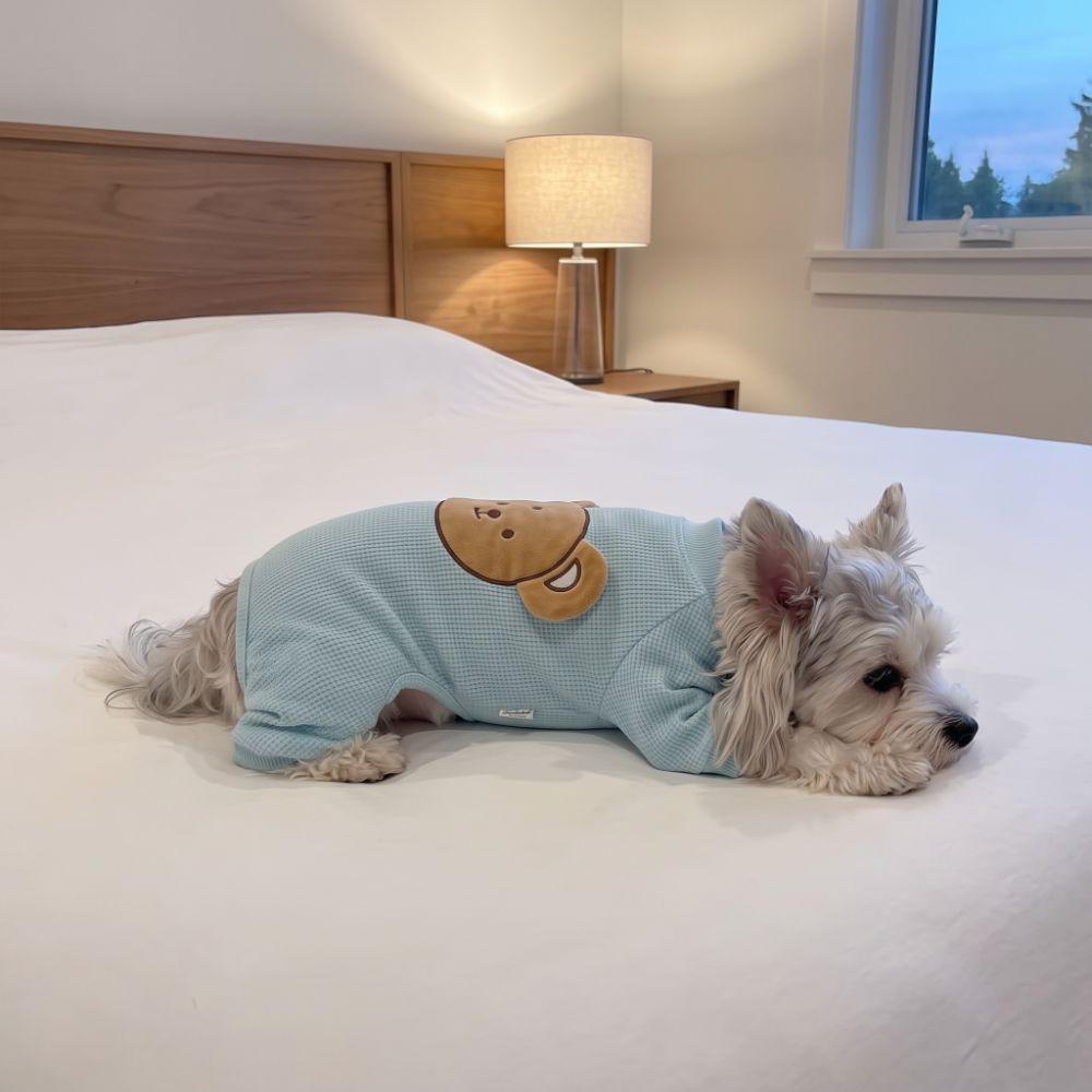 Warm Dog Anti-hair Loss Clothing Soft Pet Jumpsuit Dog Four-Legged Clothes For Autumn Winter