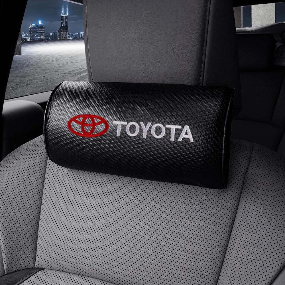 Car Seat Head Support Pillow Auto Headrest Neck Support Protect For Toyota Avalon Mirai Avensis Prado Hilux VVT-I 4WD Corolla
