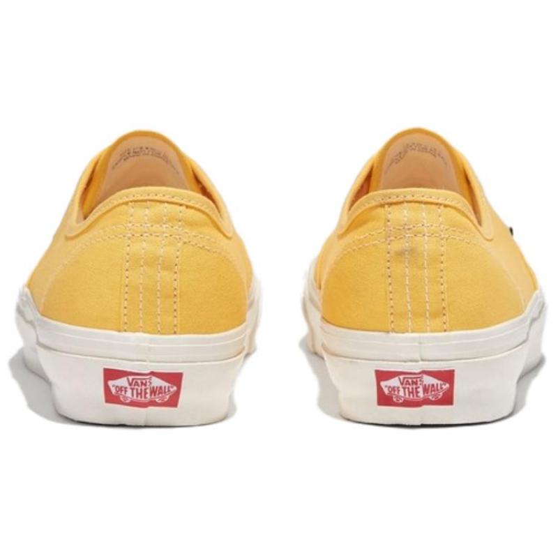 Vans MTE Authentic Переиздание 44 Износостойкие Низкие кеды для скейтборда Унисекс Желтые кроссовки VN000CW2YWZ1