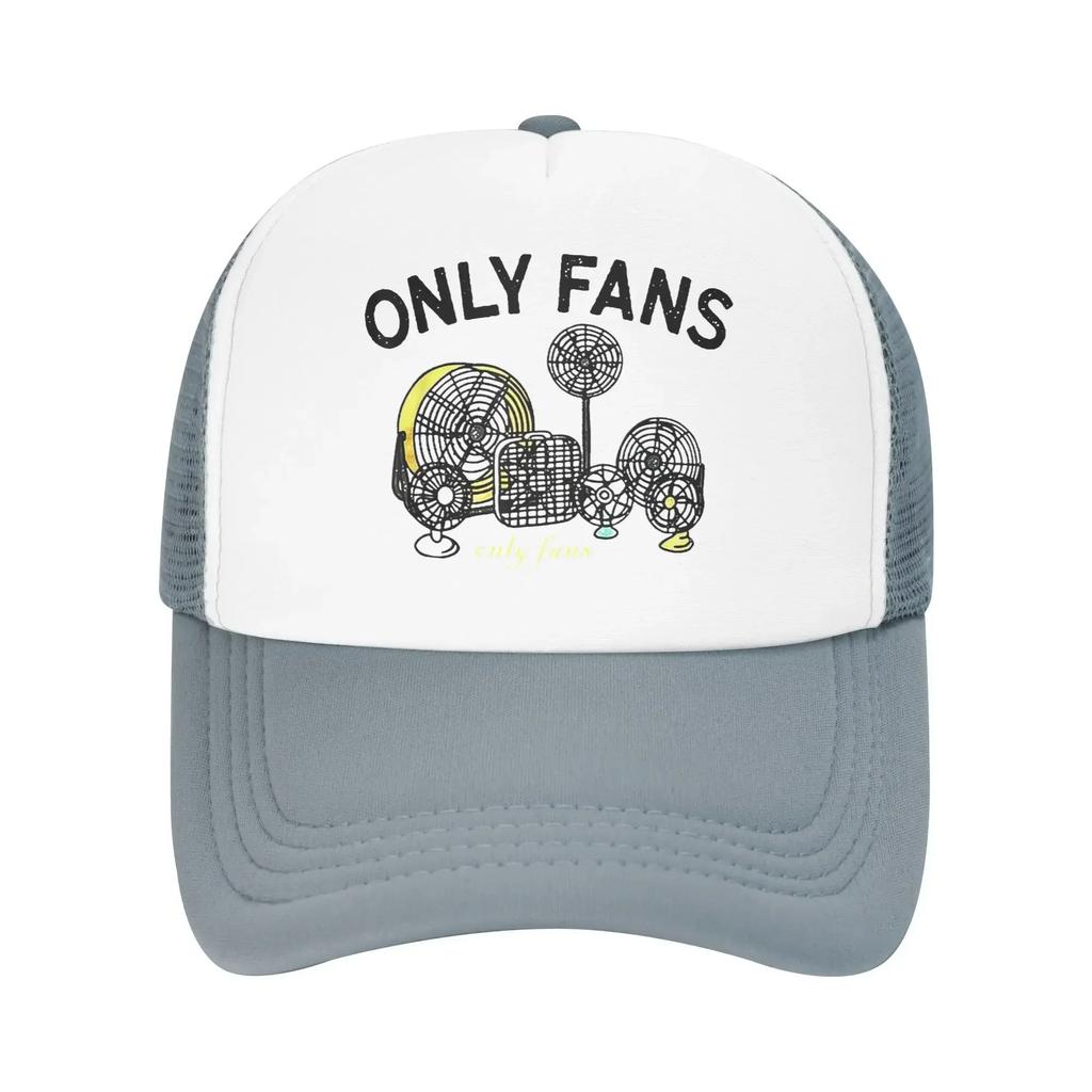 OnlyFans Only Fans Enthusiast Merch Mesh Foam Trucker Hat Summer Cooling Mesh-back Baseball Cap Casual Adjustbale