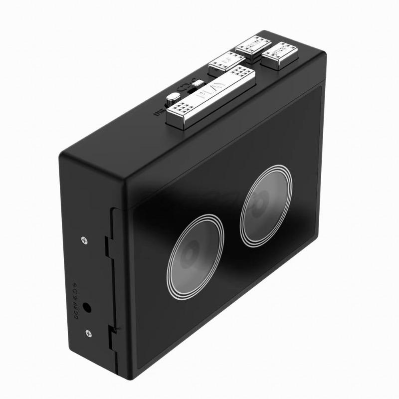 Ретро Bluetooth Кассетный Плеер - Автореверс Hi-Fi Портативный с FM-радио