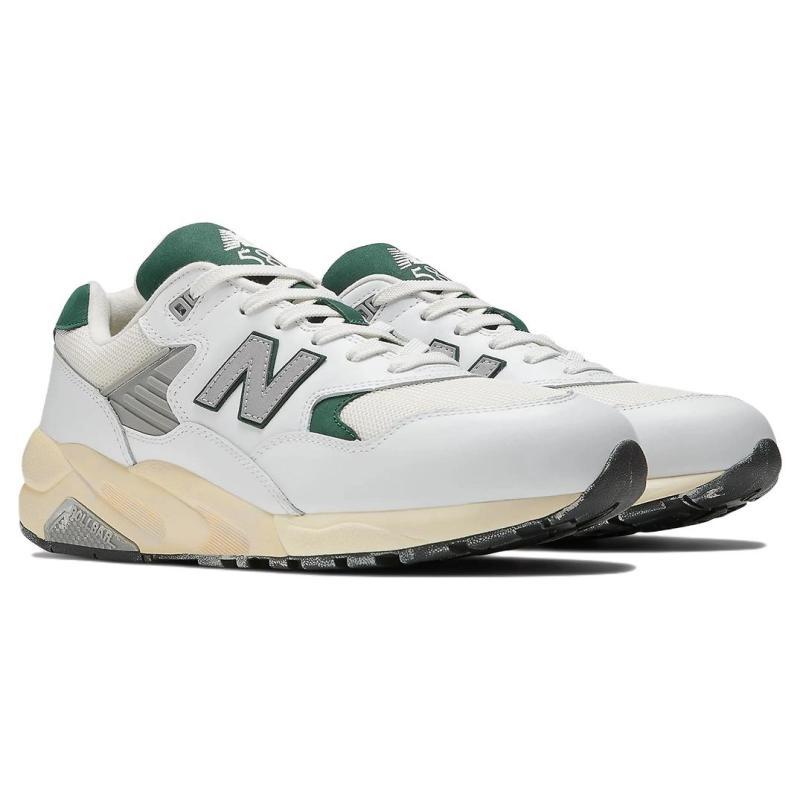 New Balance 580 Белые кроссовки Nightwatch Green MT580RCA