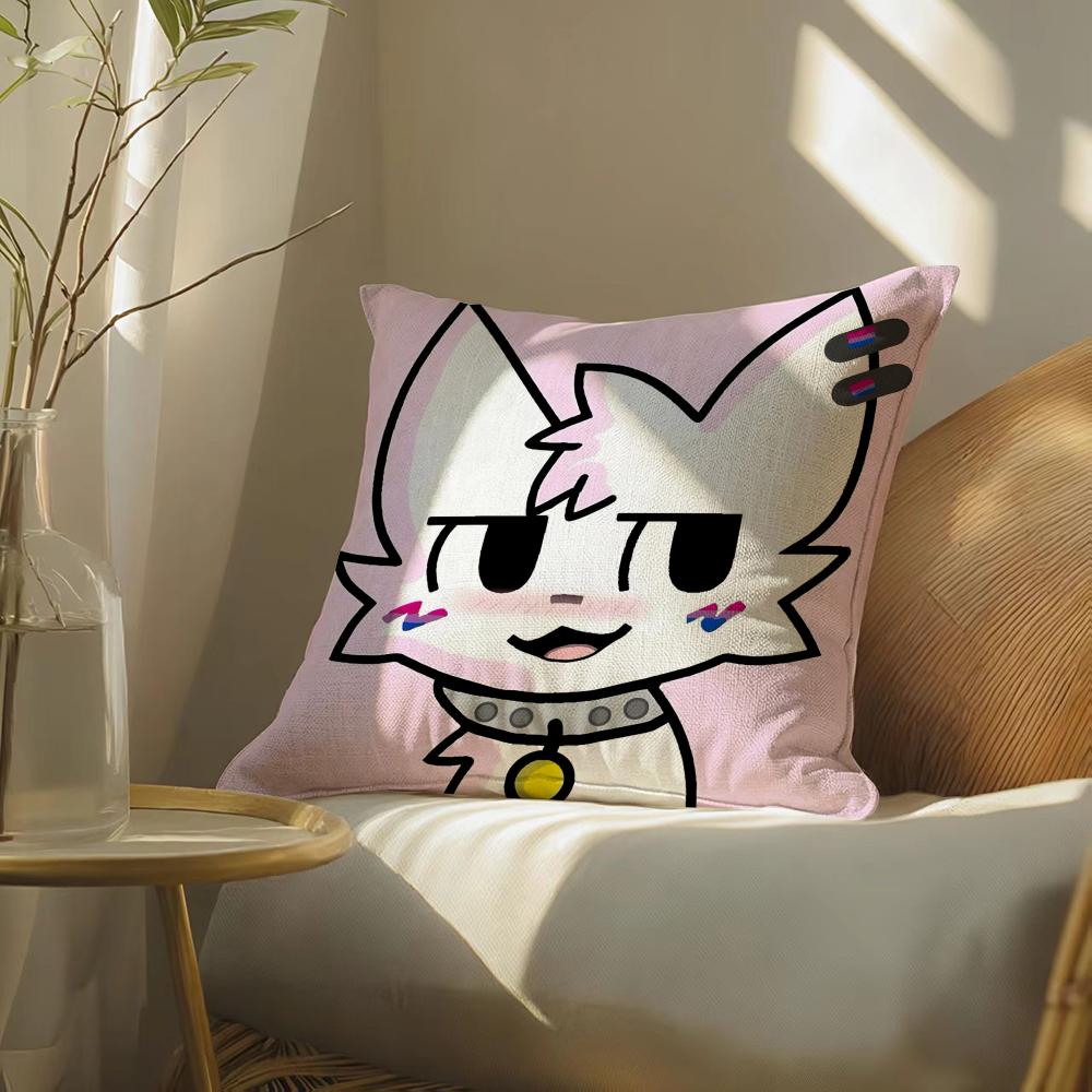 Boykissersillycatcute Pillow Case Pillowcase, Double-Sided Printed, Sofa Cushion, Bedroom Headboard
