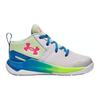 Under Armour Детские кроссовки Curry 2 Retro TD Splash Party Серый Halo-Gray Electric-Blue 3026307-100