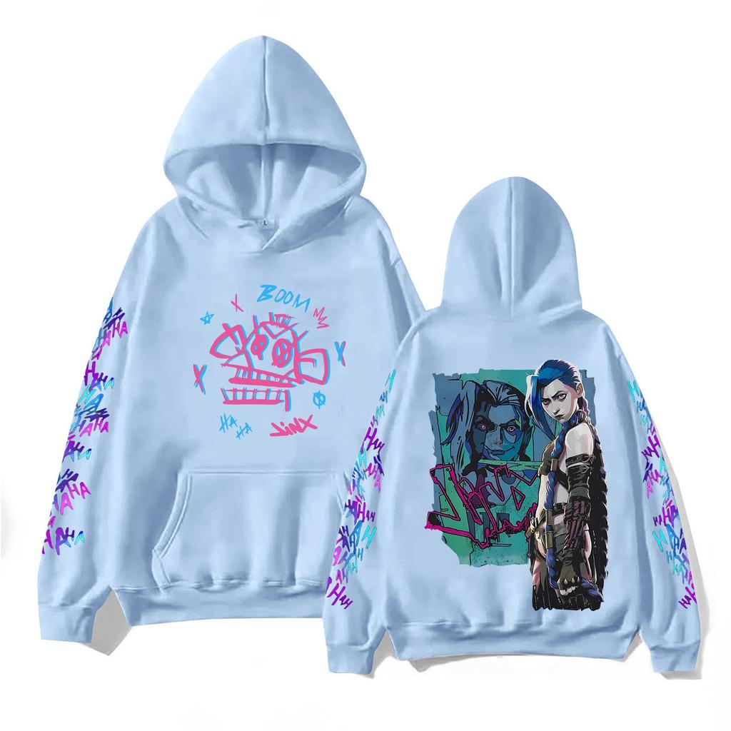 Women Fashion O Neck Long Sleeve Printed Top Hoodie Sweatshirt