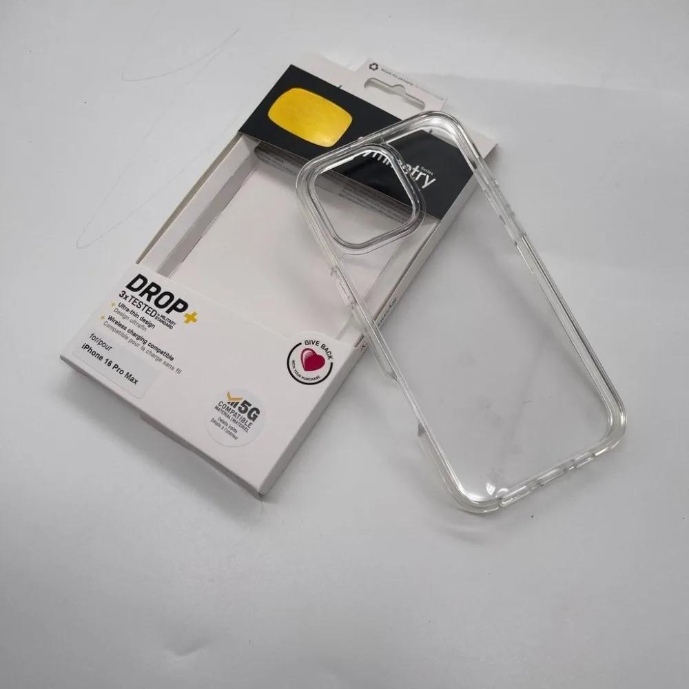 Прозрачный чехол с блестками Symmetry Series для iPhone 17 Pro Max Air 16 15 14 13 12 11, прозрачный оригинальный чехол Ott BOX с защитой от падений