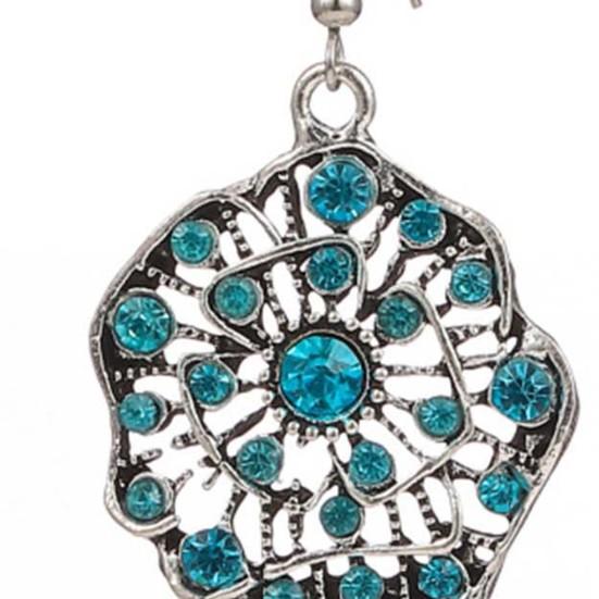 1 пара висячих сережек, антиокислительные, противоаллергические, легко наносятся, висячие серьги в стиле бохо для девочек