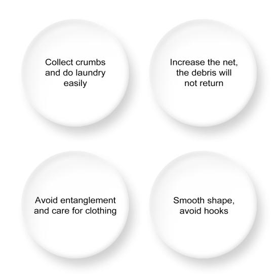 1/3 шт. шерстяной стикер-мешок для стиральной машины предотвращает засорение, простой в использовании многоразовый очиститель для сливных труб