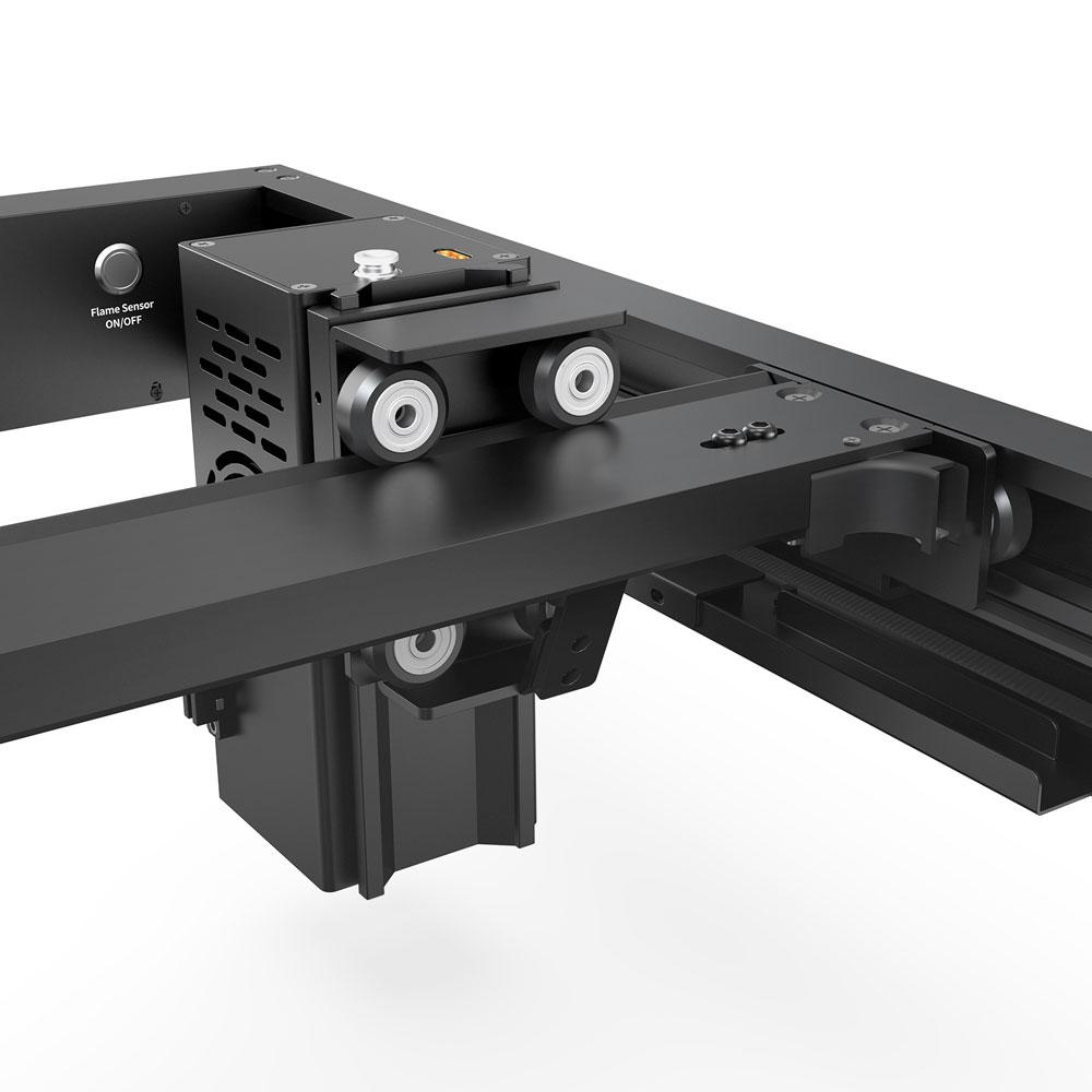 Mecpow X4 22 Вт Мощный лазерный гравер со встроенной системой подачи воздуха, просторной зоной гравировки, точным лазерным пятном