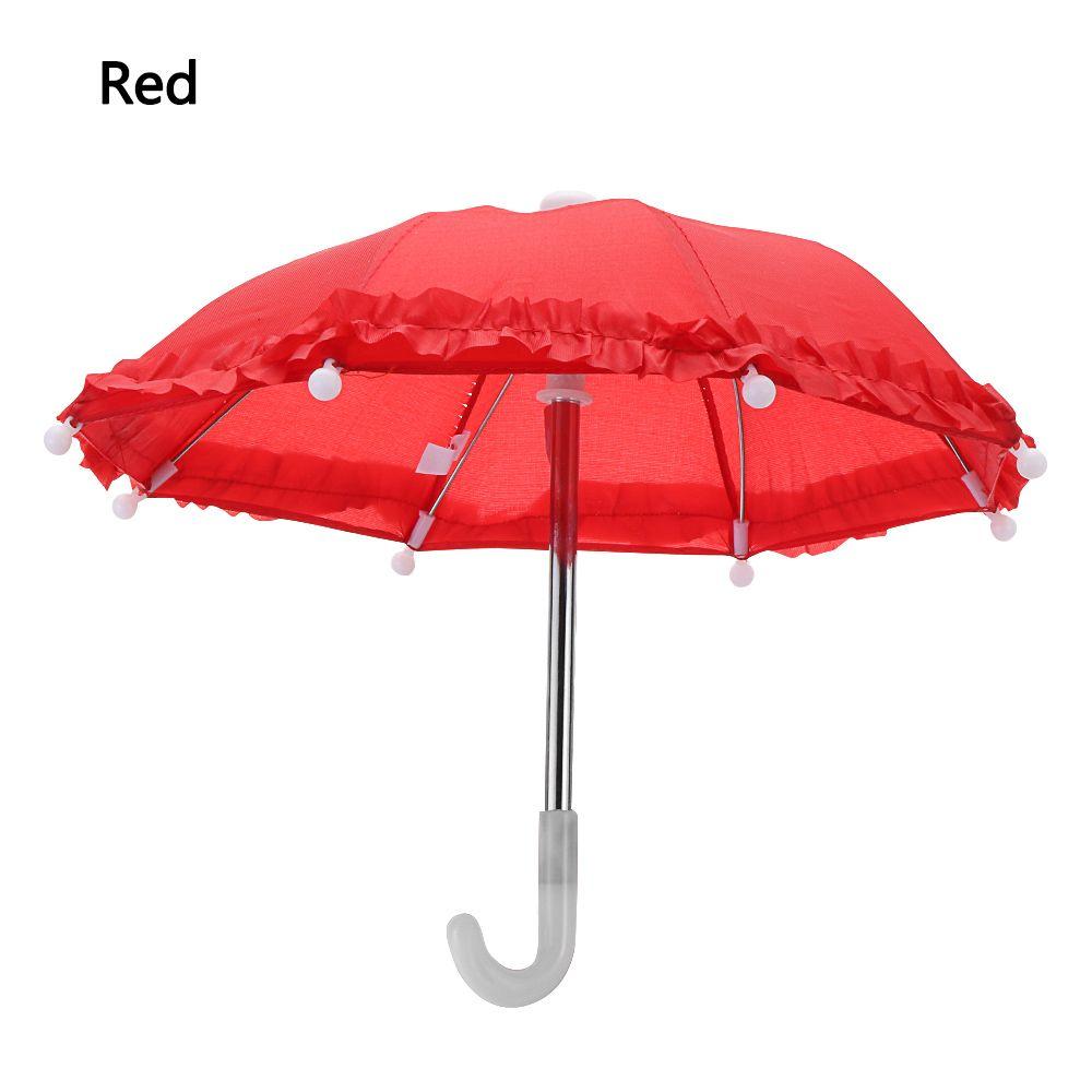 Кукольный домик Костюм Игра Игрушки Украшение Мини Дождевик Кружево Кукла Зонтик Кукла Младенец Аксессуары