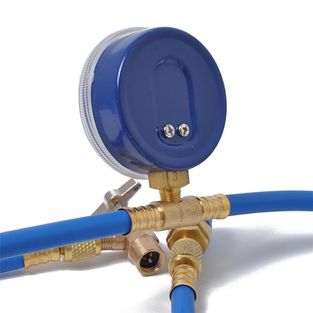 Автомобильный кондиционер AC R134A, измерительный шланг для заправки хладагента с манометром