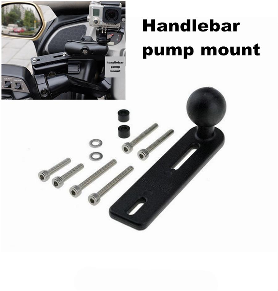 1"/ 25mm Ball Motorcycle Handlebar Cylinder Pump Cap Mount for Phone Camera GPS