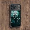 Чехол для телефона 'Белая Лилия C-Cookie' для iPhone 17,16,15,14,13,12,11,Pro,Max,Plus,X,XS,SE4,E,Mini Черный Утолщенная рамка Чехол