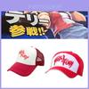 Fatal Fury Терри Богард Вышитая Хлопковая Бейсболка Хип-хоп Стиль
