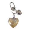 Heart Keychains Handmade Key Jewelry Heart Key Holder Alloy Material Key Ornament Bag Pendant Perfect Gift for Woman Man