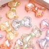 Small Bowknot Transparent Shiny AB Decorative Creative Beads Material  Accessories