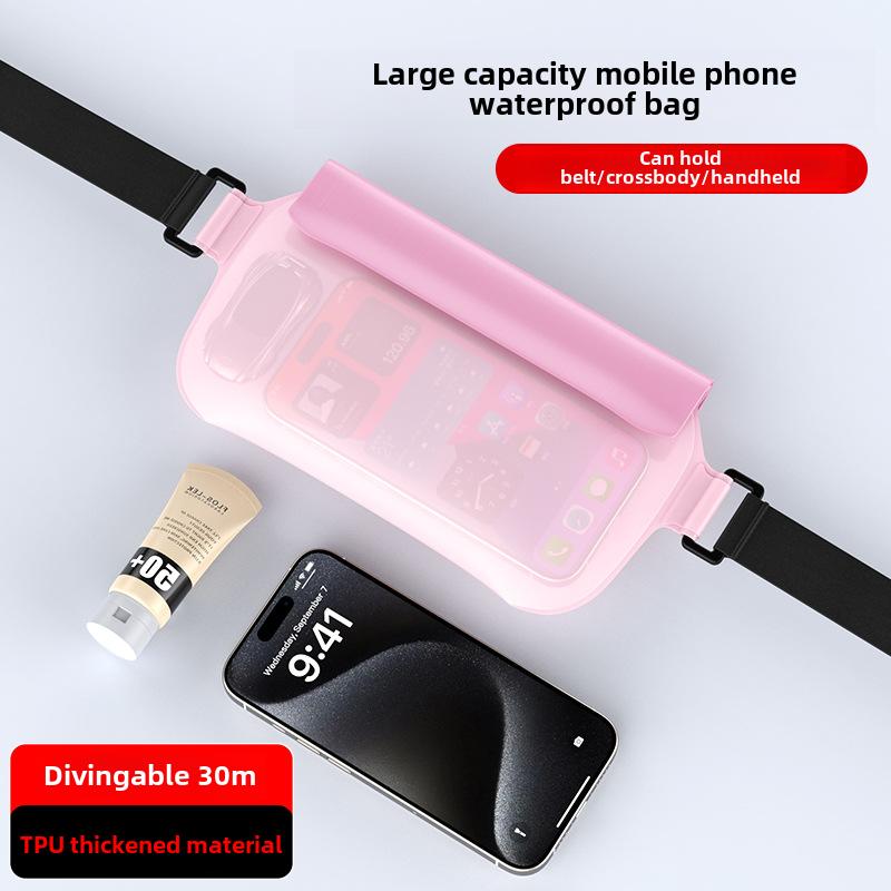 IPX8 Мобильный телефон Водонепроницаемая сумка Чехол для телефона Пляжная сумка Чехол для сотового телефона Водонепроницаемая сумка для плавания для iPhone для Samsung Redmi Чехол