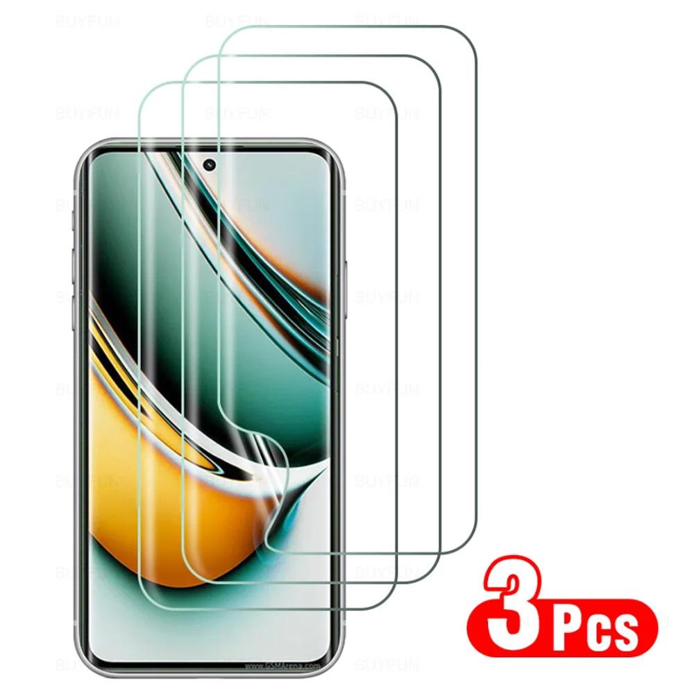 3PCS HD Clear Hydrogel Film for Oppo Realme 11 10 9 8 7 6 Pro Plus 9i 8i C55 C53 C33 C30 C35 C31 C21 C11 C15 C25 Screen Protector