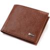 Wallet for Stylish Men Without a Fastener Made of Genuine Leather CANPELLINI 21765 Light Brown