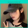 Винтажная бейсболка с потертостями для женщин, регулируемый размер, повседневная весенне-летняя шляпа