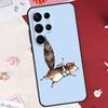 Cartoon Squirrel Case For Samsung Galaxy S26 Ultra S23 S22 S21 S20 S24 S25 Ultra S10 Plus S25 FE Cover Shell