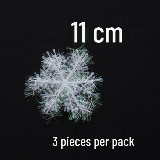 Гирлянды-снежинки для украшения рождественской елки и подарков