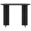 Console Table Black Oak Effect 100 x 39.5 x 75 cm