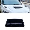 Car Air Flow Intake Hood Scoop Vent Bonnet Decorative Center Side Outlet Hood