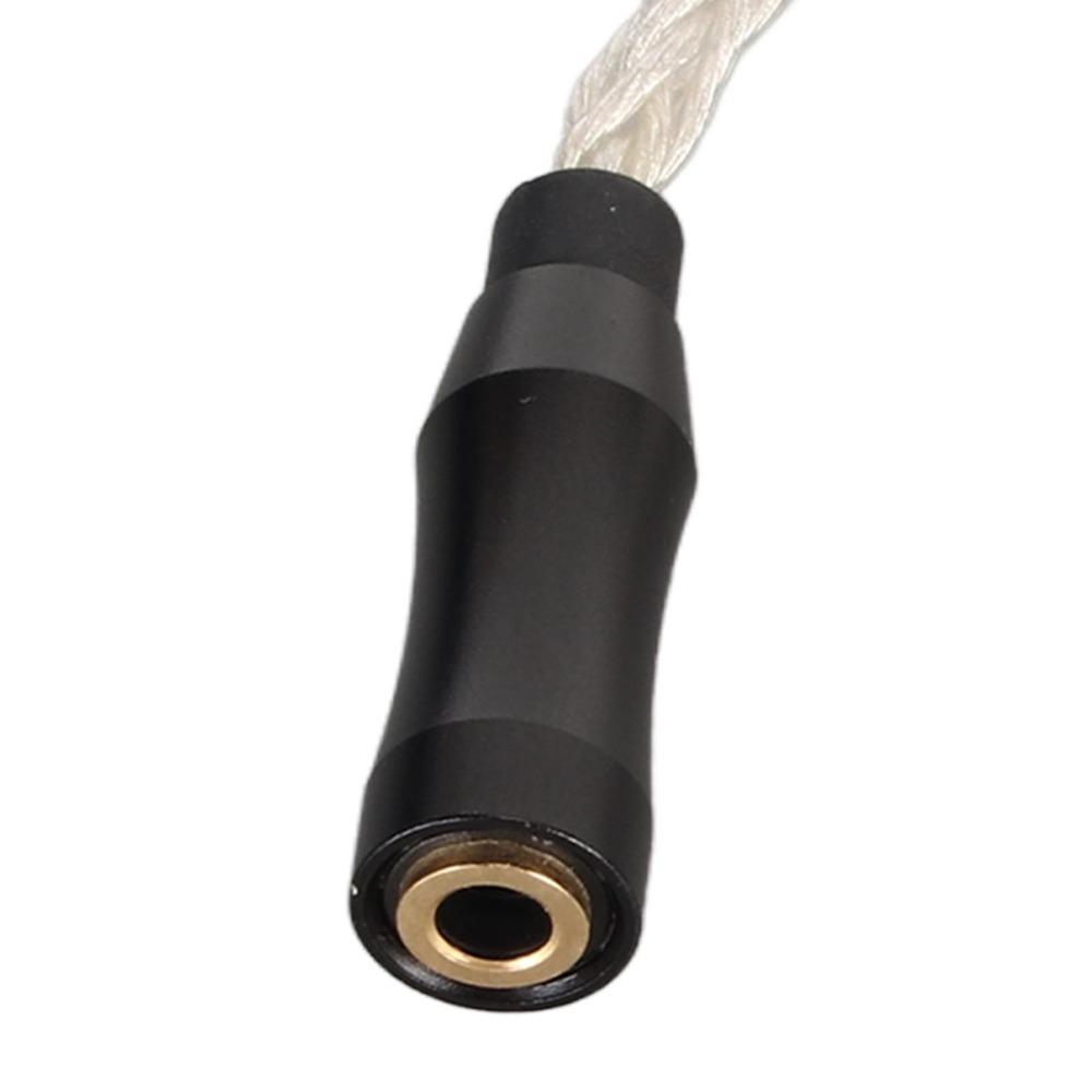 Stereo Female to Balanced Male 8 Strands of Stranding Cable Upgrade Cable High-Fidelity Audio