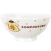 Sanrio "Pom Pom Purin" Rice Bowl, 11 X 5.5 Cm, Microwave and Dishwasher Safe, Characters, Sweets & Dots, Made In Japan, 335105