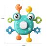 Раннее образование Мультфильм 1-3 года Кнопочные интерактивные игрушки Монтессори Сенсорные игрушки для обучения сдавливанию пальцев Сжимание краба Детская бусина