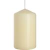 3x Pillar Candle Ivory 60 x 100 mm