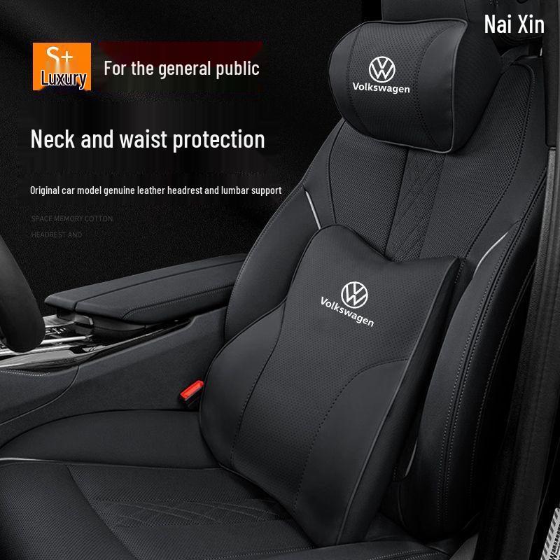 Volkswagen Group Neck Pillows: Compatible with Sagitar, Bora, Magotan, Passat, Lavida, Lamando, Tiguan, and Tharu headrests.