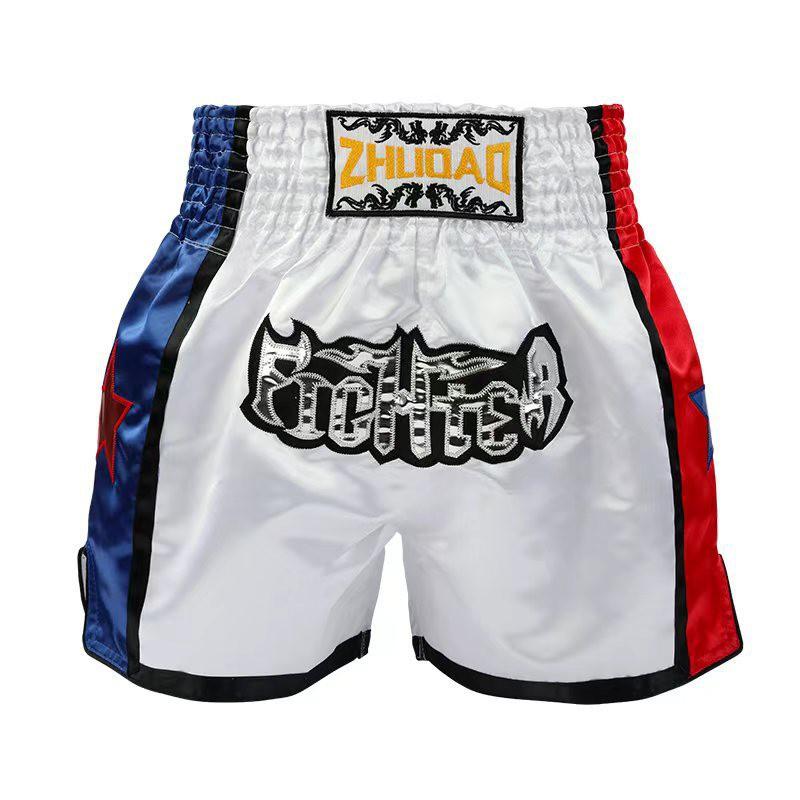 Kids Boxing Shorts MMA Training Pants Martial Arts Fight Gear Youth Sparring