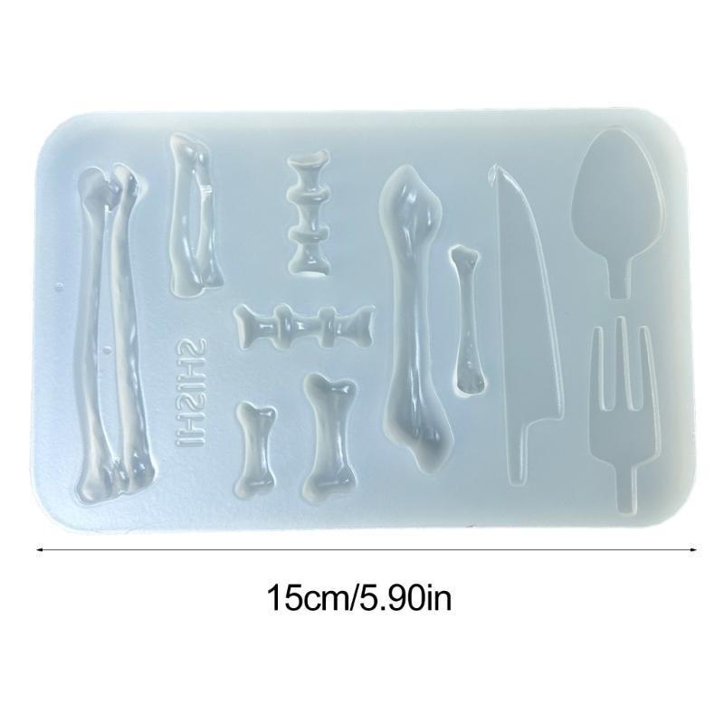 Multifuntional Silicone Baking Molds Bone Shape Flexible Kitchen Tool Silicone Candy Molds Silicone Texture for Candy