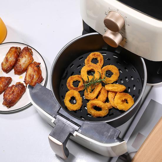 Подложки для фритюрницы, силиконовые коврики для противня, антипригарные круглые многоразовые коврики, термостойкие подложки для пароварки, для выпечки на кухне