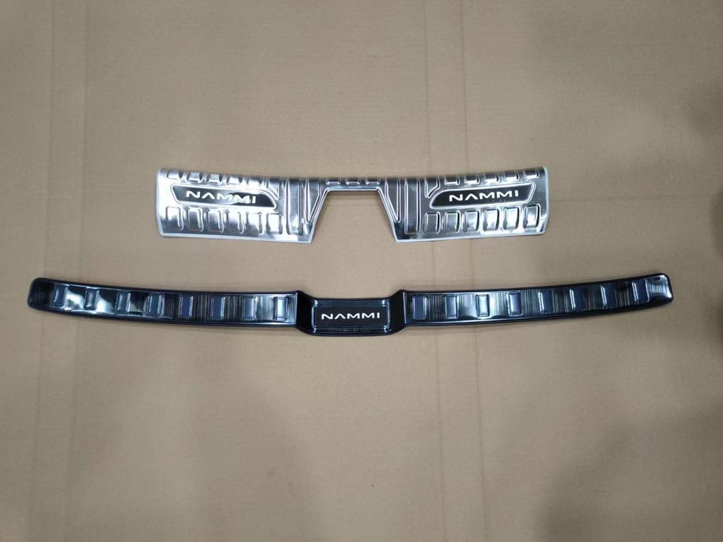 2024 Nano 01 Защитная накладка на задний бампер и декоративные полоски на порог багажника