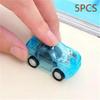 Transparent Mini Toy Pull-back Car 5 Pieces