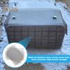 4Pcs Drain Filter Tear Resistant Multi-purpose Corrosion-resistant Practical 1mm Holes Square Wire Mesh Screen Home Supplies