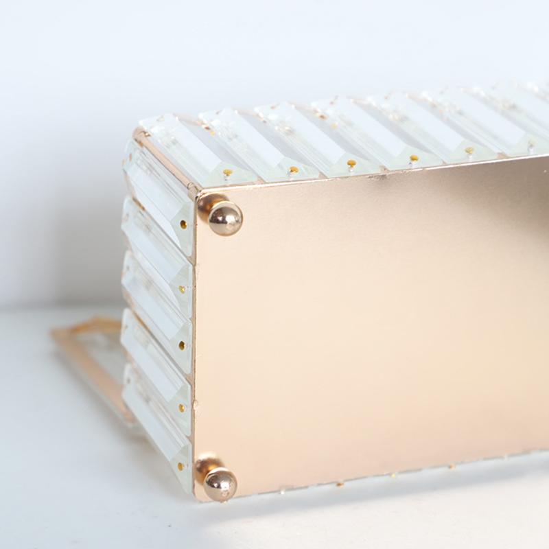 Хрустальный роскошный дизайн, держатель для салфеток для лица, хрустальный куб, диспенсер для салфеток, спальня, офис, отель, кафе, кофейня, бар